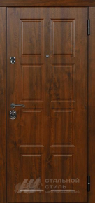 Дверь с терморазрывом  №27 с отделкой МДФ ПВХ - фото