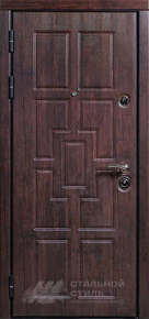 Железная входная дверь в дом ДЧ №20 с отделкой МДФ ПВХ - фото №2