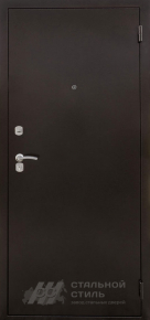 Дверь с напылением УЛ №33 с отделкой Порошковое напыление - фото